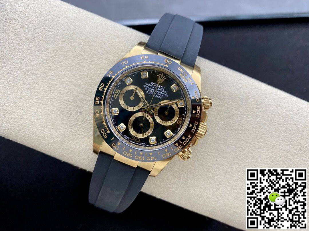Rolex Cosmograph Daytona M116518ln-0078 Clean Factory Rubber Strap
