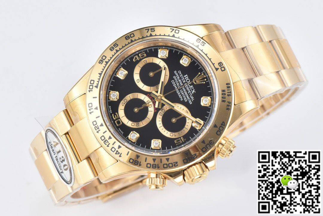 Rolex Cosmograph Daytona M116508-0016 Clean Factory Diamond Dial