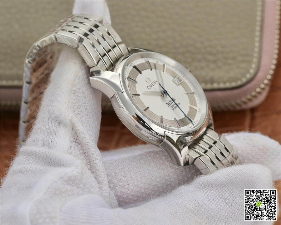 Omega De Ville 431.30.41.21.02.001 VS Factory Silver Dial Stainless Steel Strap