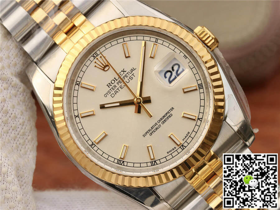 Rolex Datejust 116233 36MM AR Factory Yellow Gold