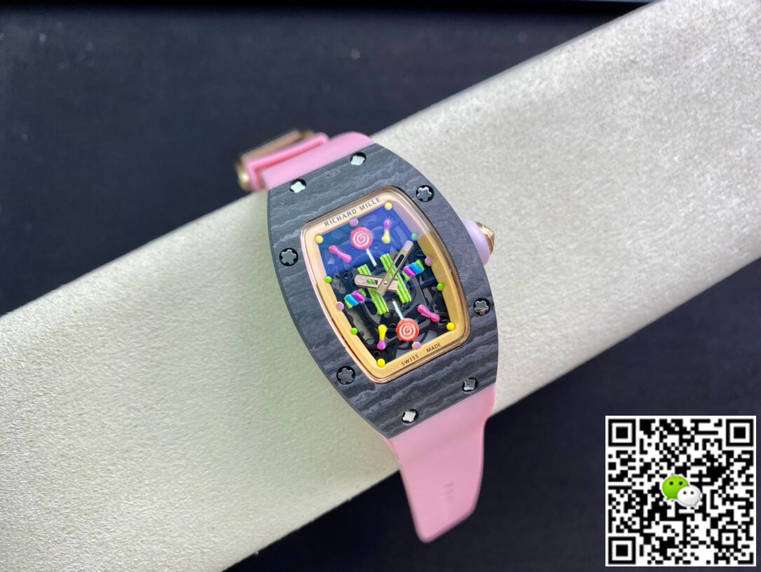 Richard Mille RM-07 Bon Bon RM Factory Carbon Fiber Case