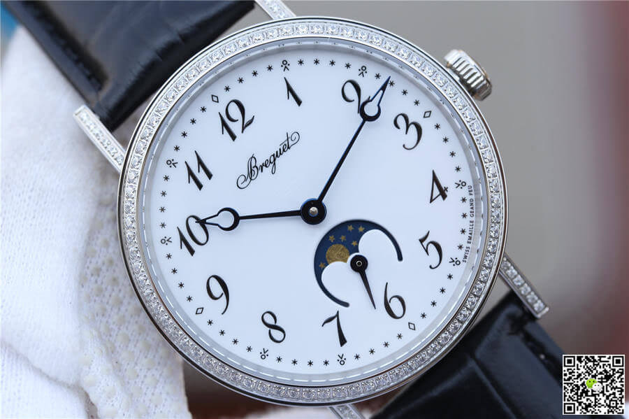 Breguet Classique Moonphase 9088BB/29/964/DD0D TW Factory White Dial