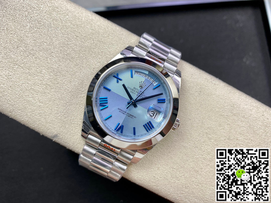 Rolex Day Date M228206-0001 EW Factory Blue Dial