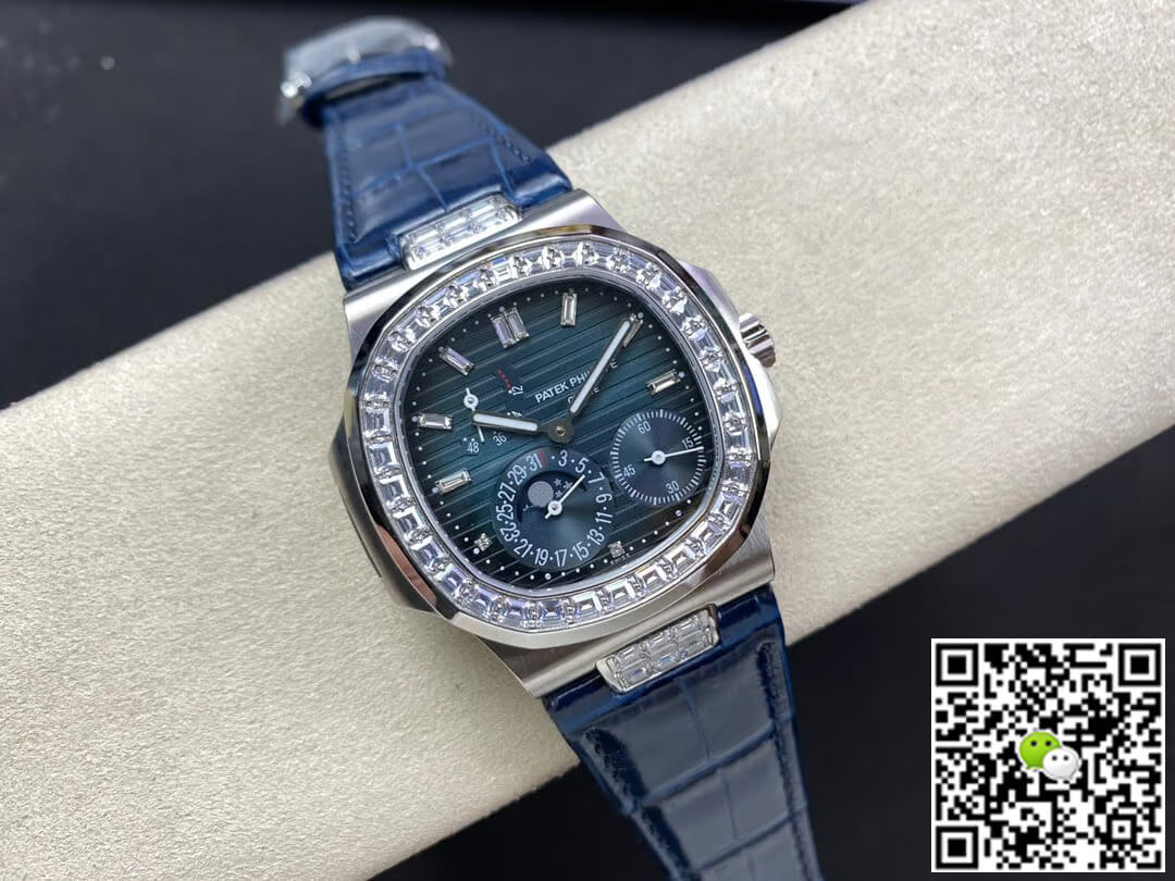 Patek Philippe Nautilus 5724G-001 GR Factory Diamond Bezel