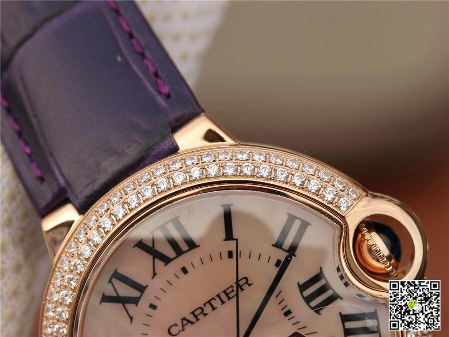 Ballon Bleu De Cartier WE902066 V6 Factory V4 Rose Gold