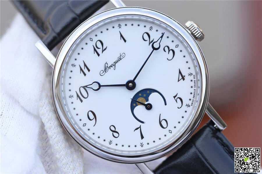 Breguet Classique Moonphase 9087BB/29/964 TW Factory White Dial
