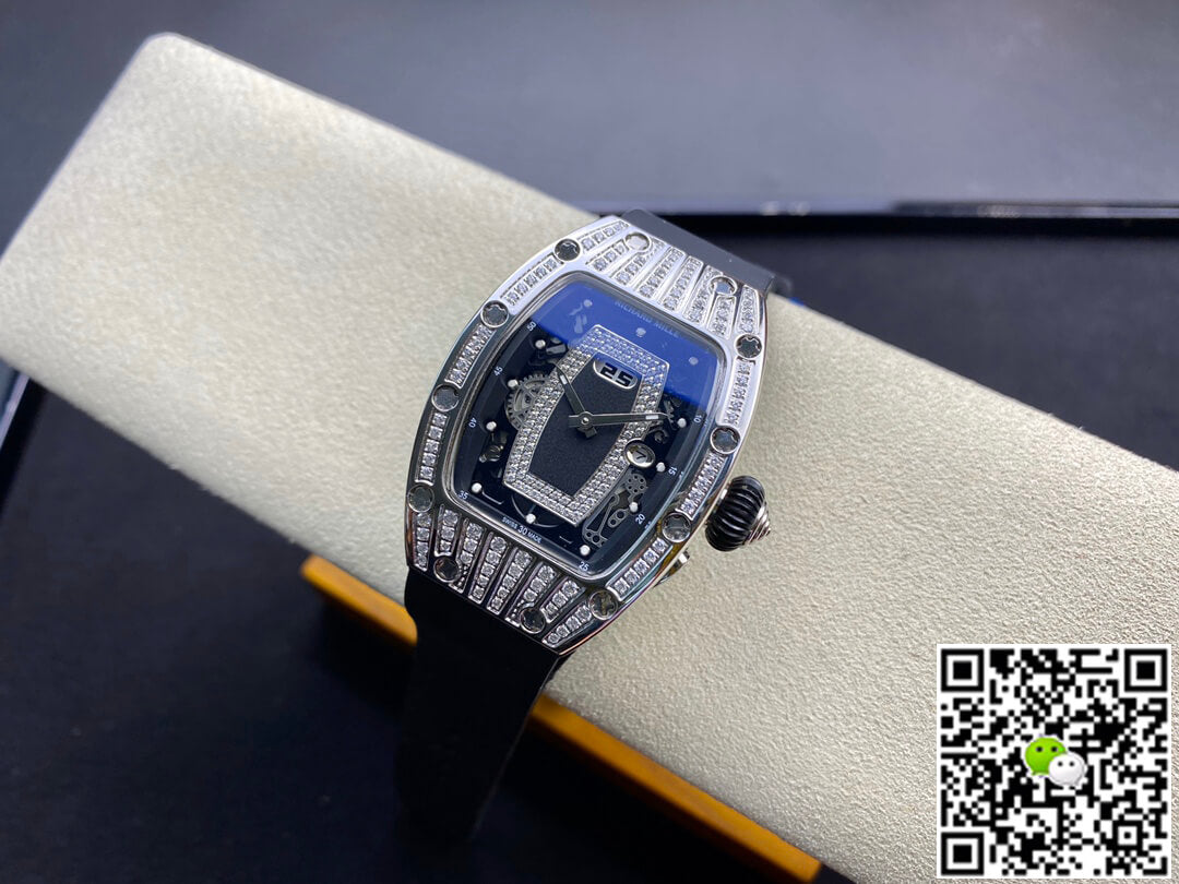 Richard Mille RM07-01 RM Factory Black Rubber Strap