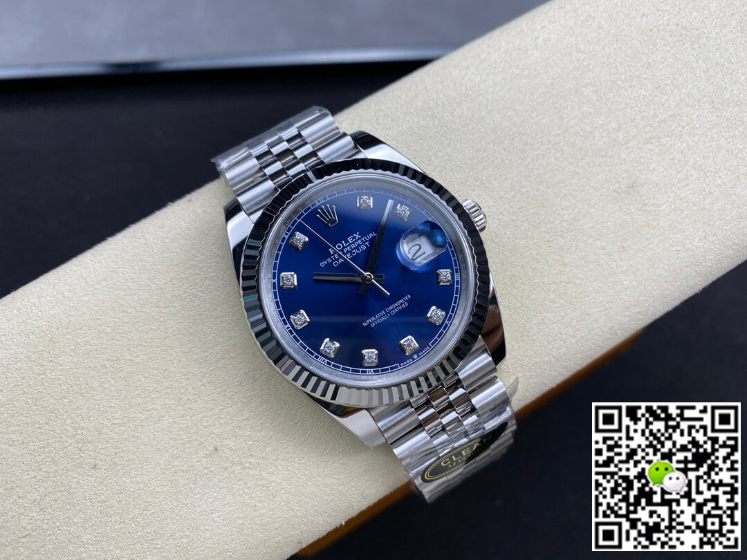 Rolex Datejust M126334-0016 Clean Factory Blue Dial