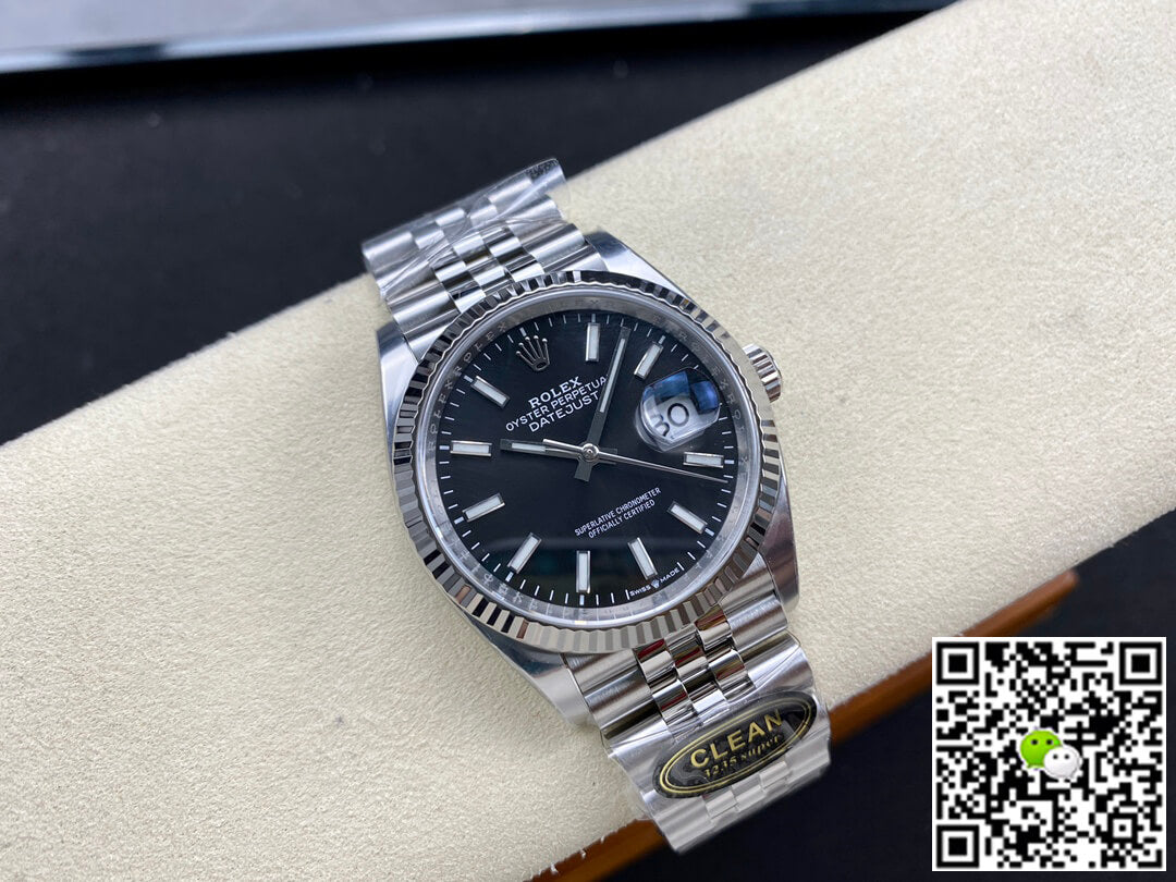 Rolex Datejust M126234-0015 36MM Clean Factory Black Dial