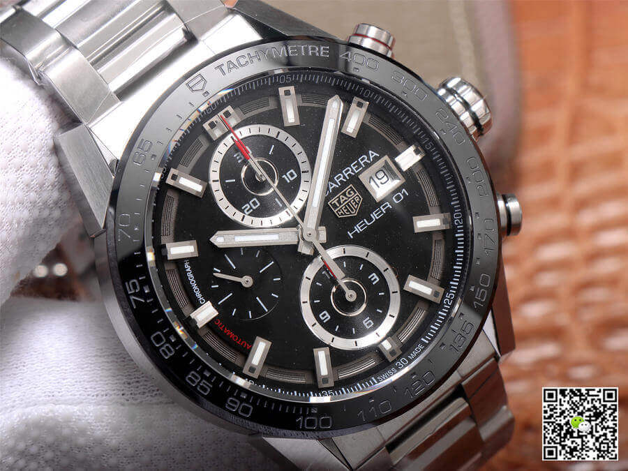 TAG Heuer Carrera CAR201Z.BA0714 XF Factory Black Dial