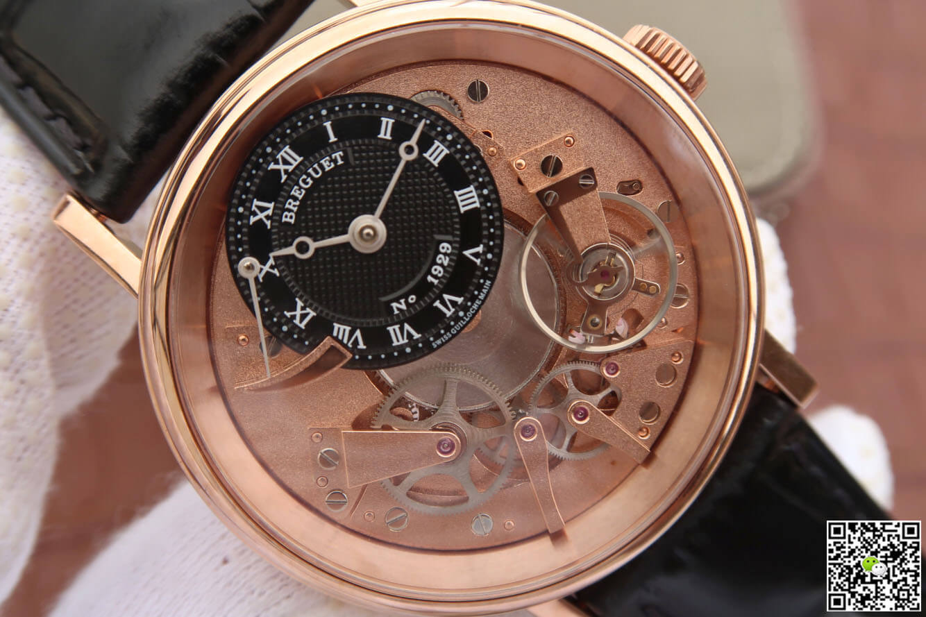 Breguet Tradition 7057BR/R9/9W6 Rose Gold Skeleton Dial