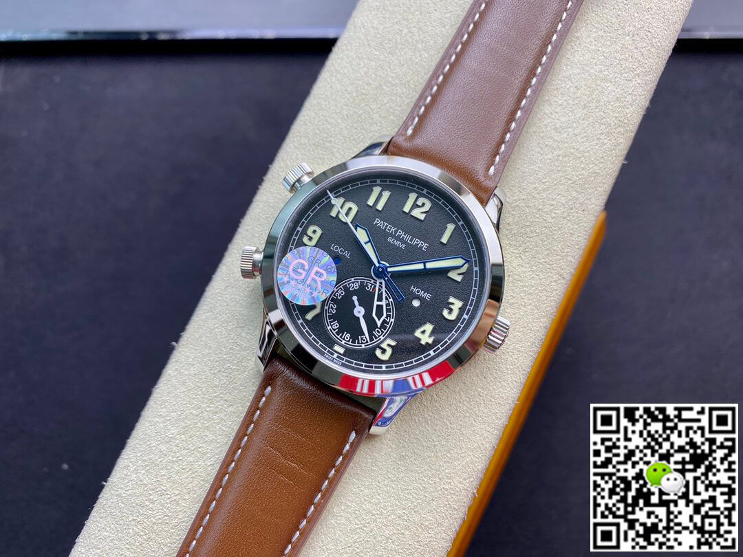 Patek Philippe Calatrava 5524G-001 GR Factory V2 Leather Strap