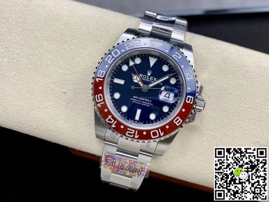 Rolex GMT Master II M126719blro-0003 Clean Factory Blue Dial