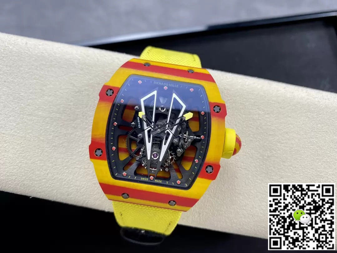 Richard Mille RM27-03 Tourbillon BBR Factory Yellow Carbon Fiber Case