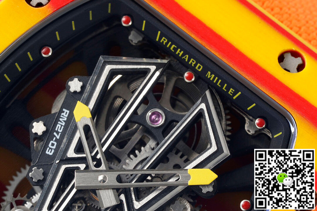Richard Mille RM27-03 Rafael Nadal Tourbillon RM Factory Orange Strap