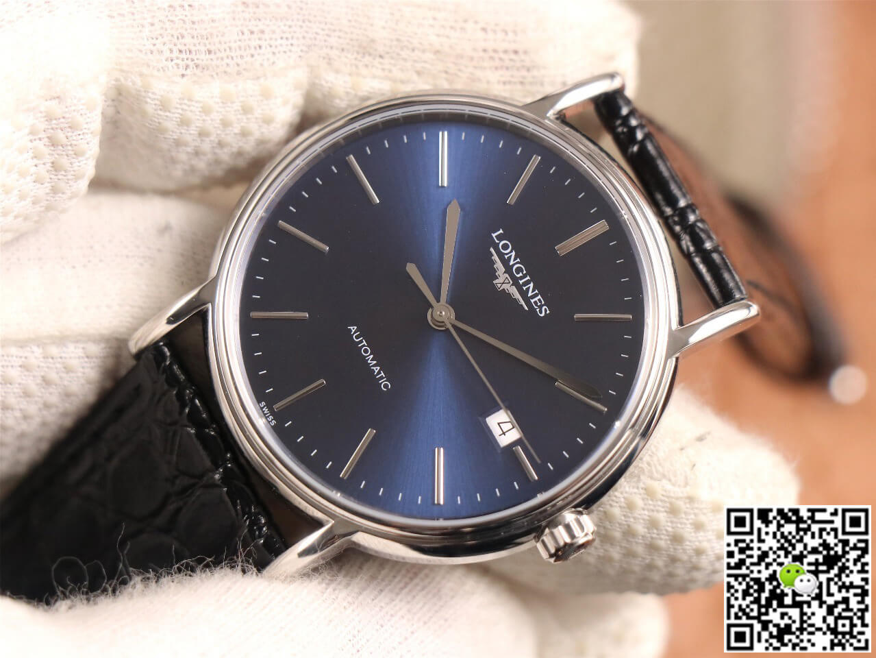 Longines Presence L4.921.4.92.2 KY Factory Blue Dial