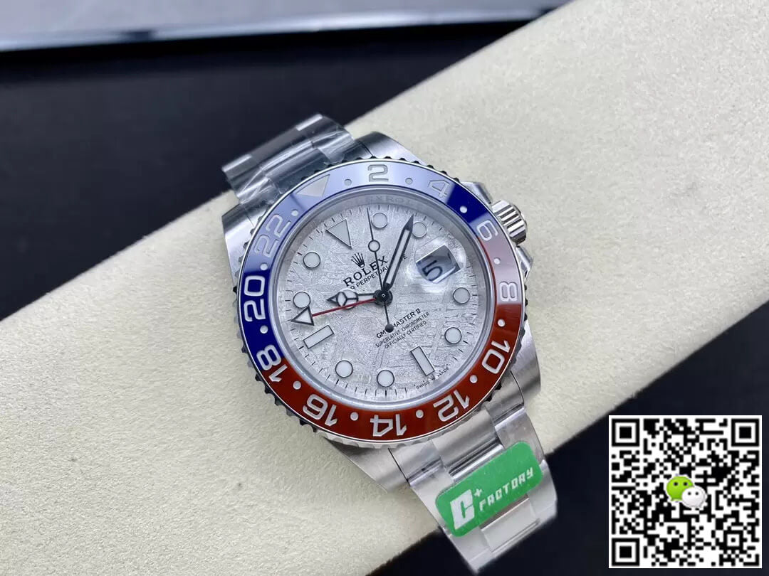 Rolex GMT Master II M126719blro-0002 C+ Factory Meteorite Dial