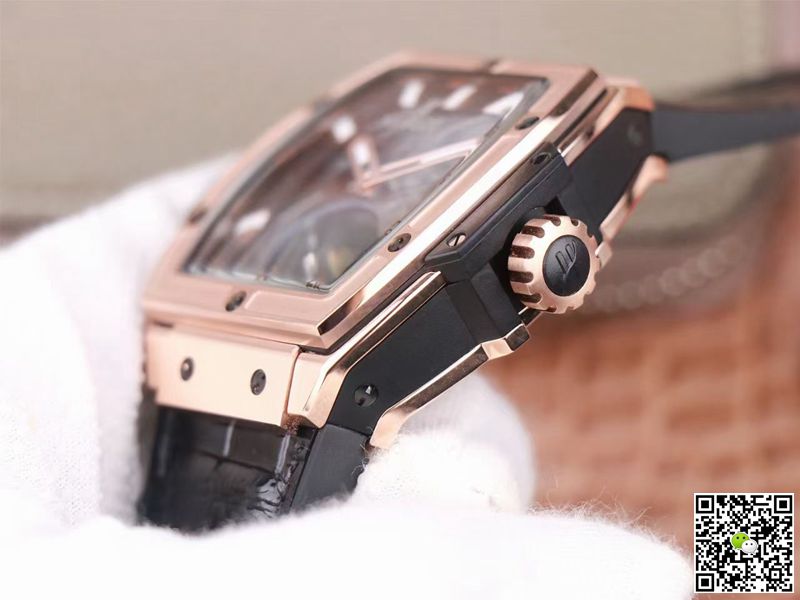 Hublot Masterpiece Tourbillon 906.OX.0123.VR.AES13 JB Factory Rose Gold White Hour