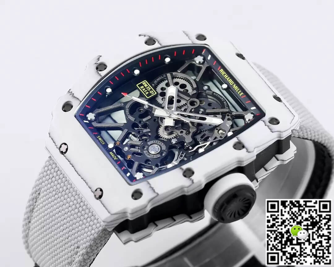 Richard Mille RM35-01 BBR Factory White Carbon Fiber Case