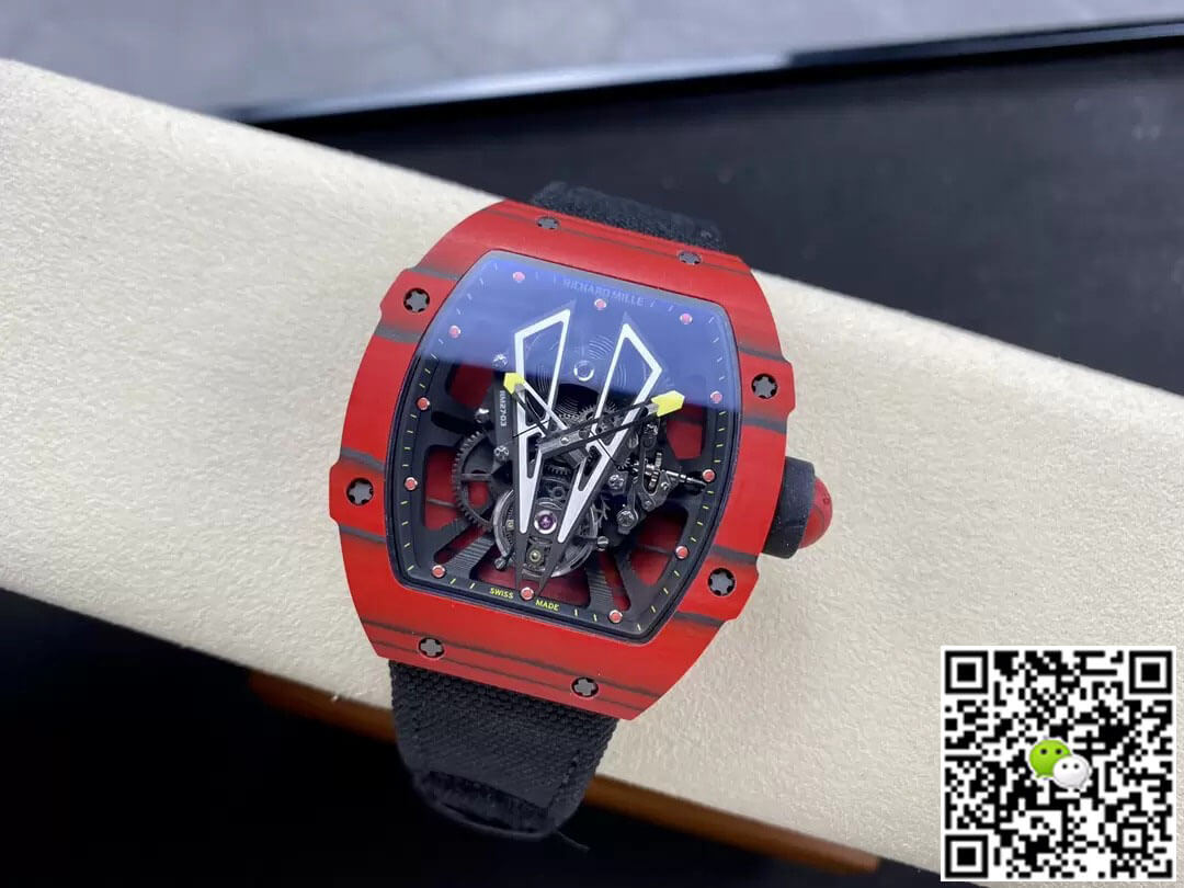 Richard Mille RM27-03 Tourbillon BBR Factory Red Carbon Fiber Case