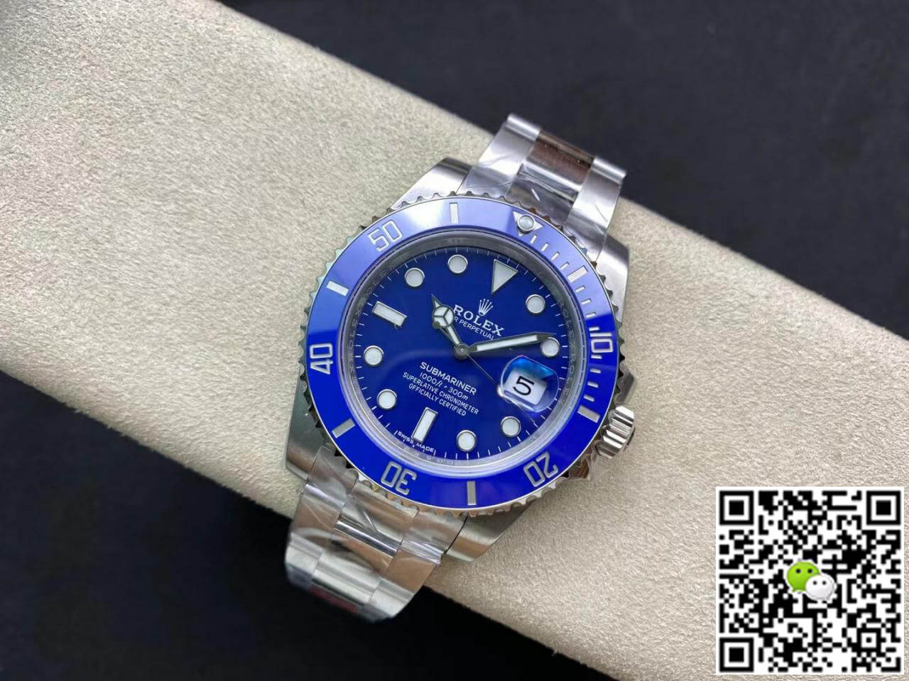 Rolex Submariner 116619LB-97209 VS Factory Blue Dial