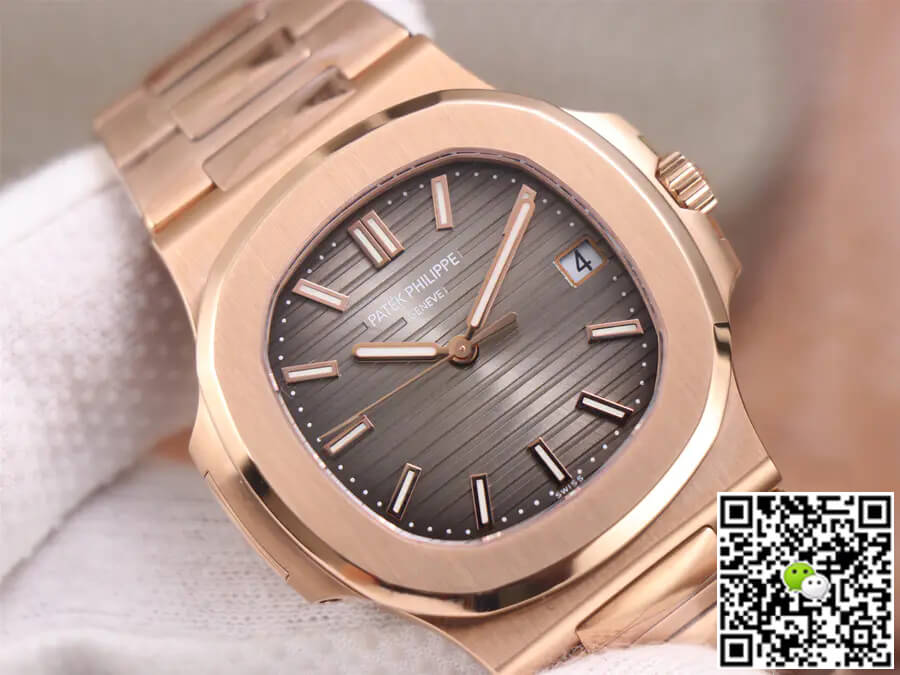 Patek Philippe Nautilus 5711/1R-001 PPF Factory V4 Rose Gold Brown Dial