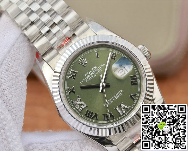 Rolex Datejust 36MM GM Factory Green Dial