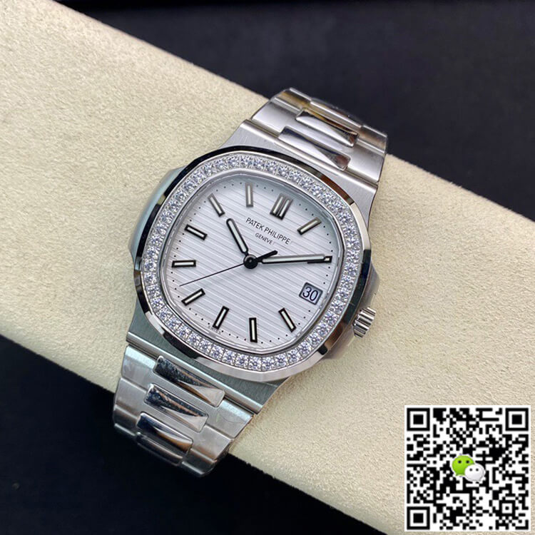 Patek Philippe Nautilus 5713/1G-010 PPF Factory V4 White Dial