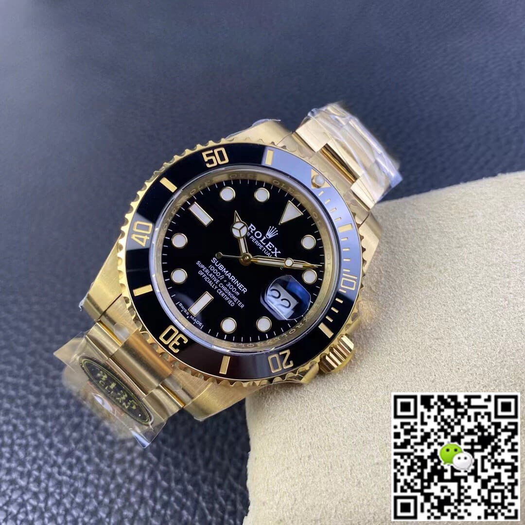 Rolex Submariner 116618LN-97208 Clean Factory Yellow Gold