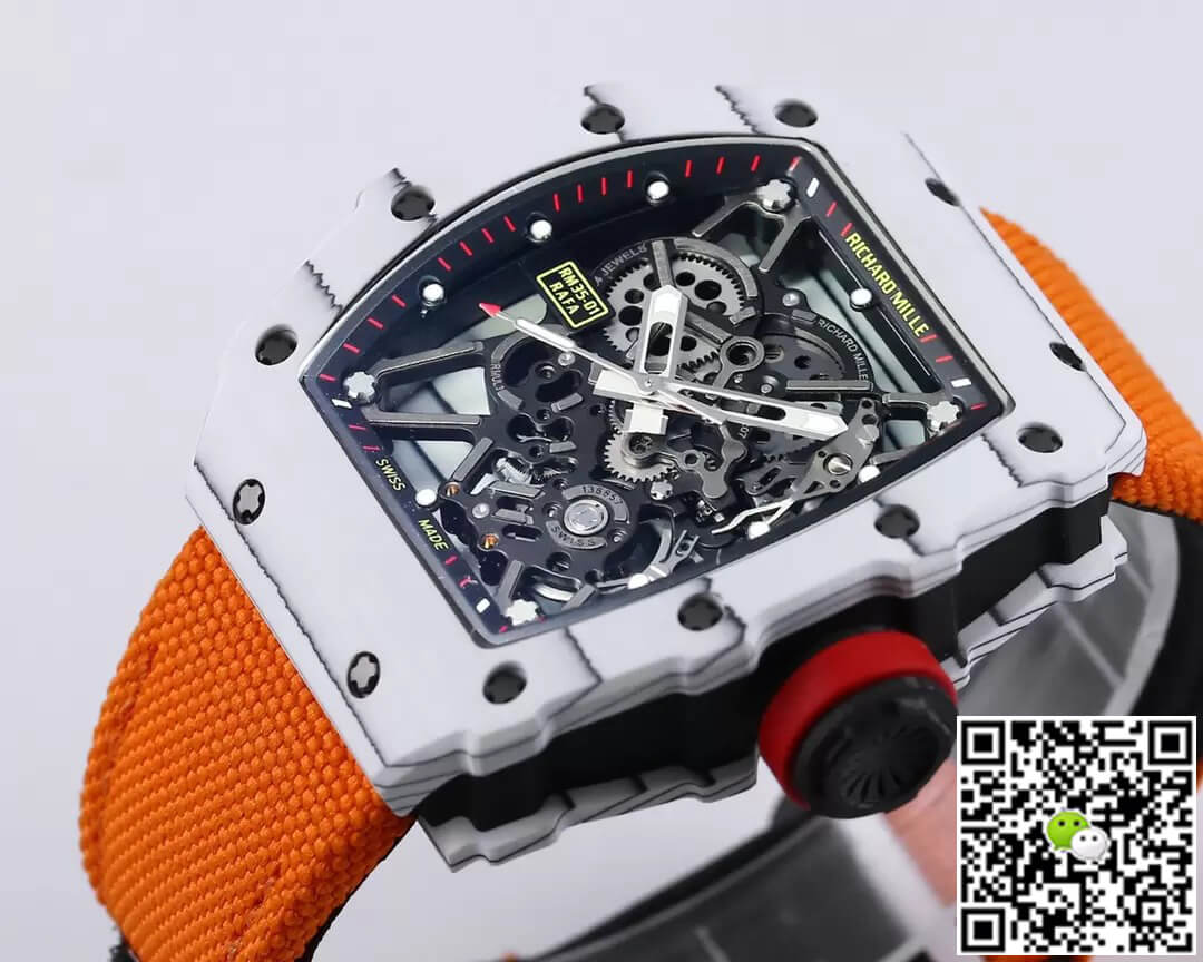 Richard Mille RM35-01 BBR Factory Orange Strap