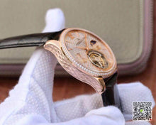 Jaeger-LeCoultre Master Complication Functions Tourbillon 18K Rose Gold Diamonds Dial