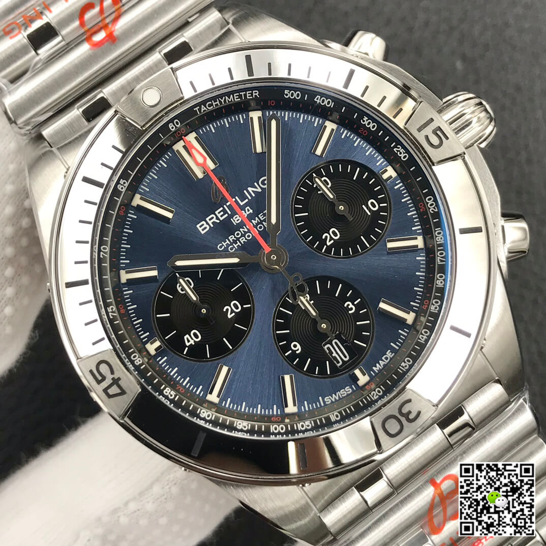 Breitling Chronomat AB0134101C1A1 GF Factory Blue Dial