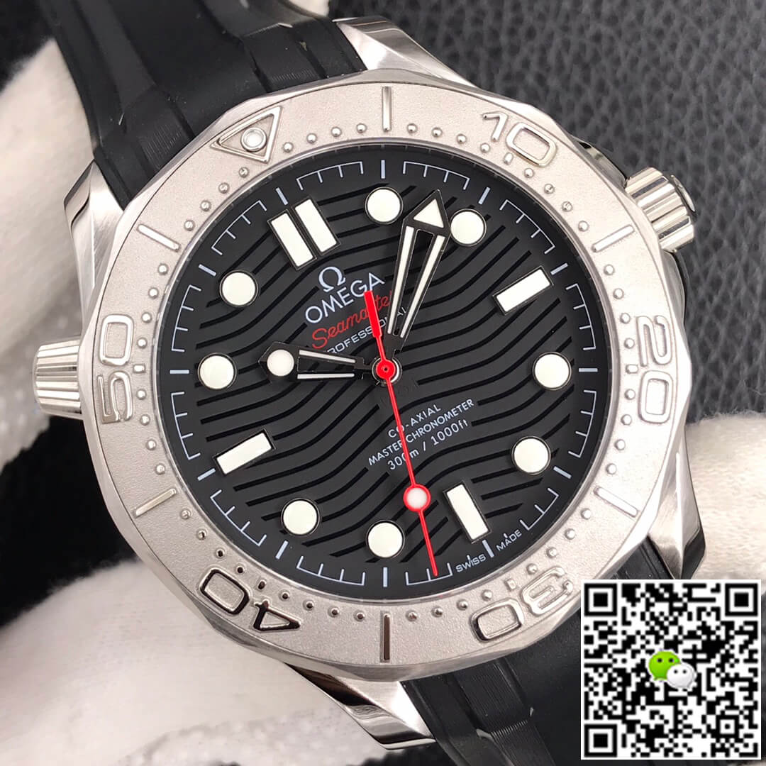 Omega Seamaster Diver 300M 210.32.42.20.01.002 VS Factory Rubber Strap