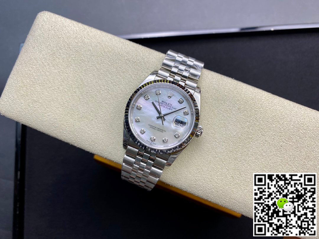 Rolex Datejust 178384-NG-63160 31MM EW Factory Fritillary Dial