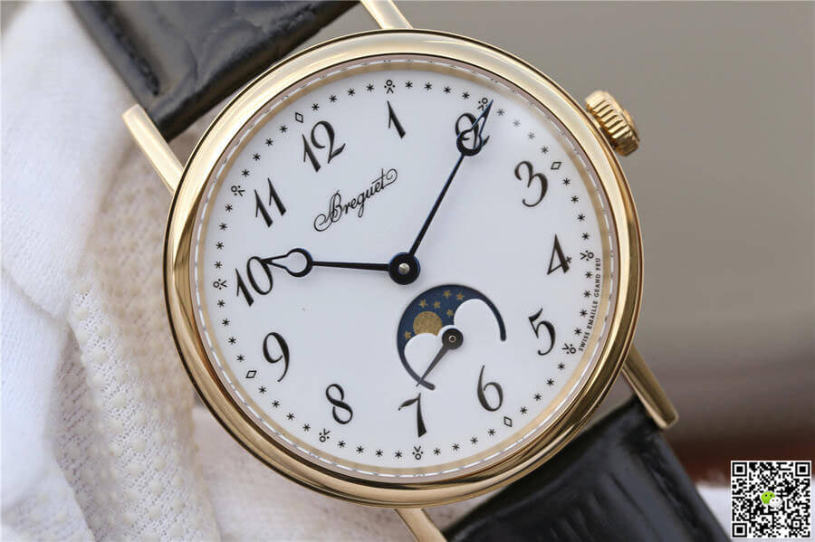 Breguet Classique Moonphase 9087BB/29/964 TW Factory Yellow Gold