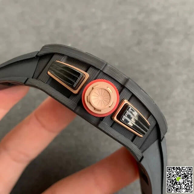Richard Mille RM-011 KV Factory V2 Forged Carbon Black Case