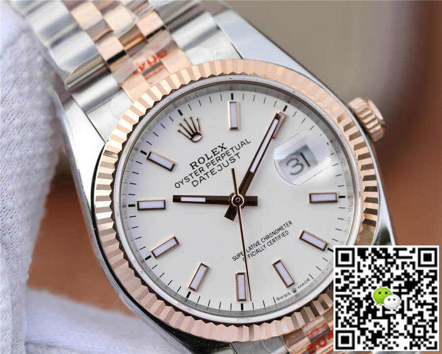Rolex Datejust M126231-0017 36MM GM Factory Rose Gold