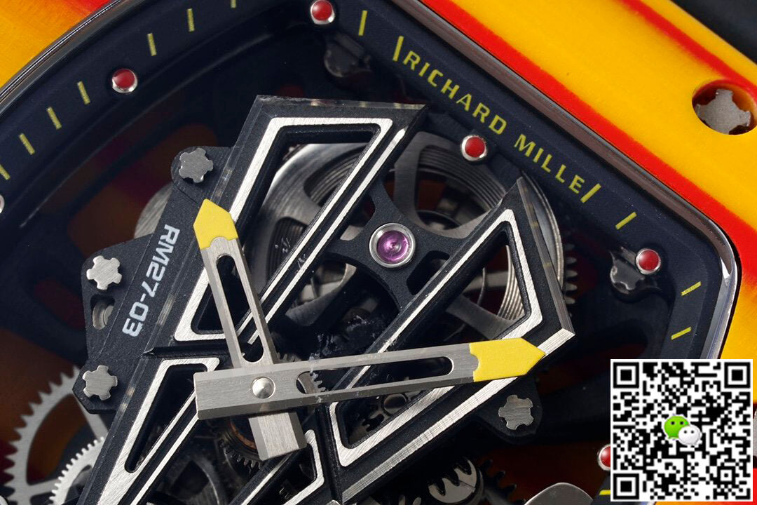 Richard Mille RM27-03 Rafael Nadal Tourbillon RM Factory Rubber Strap