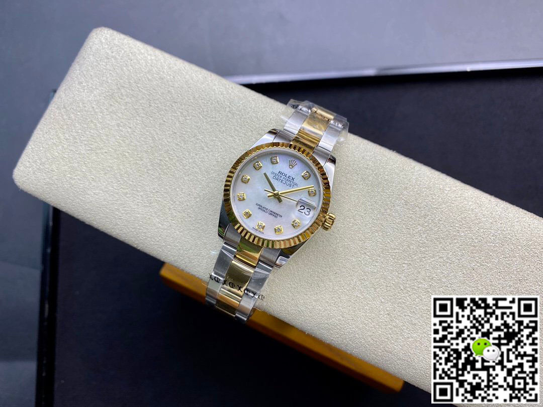 Rolex Datejust M278273-0027 31MM EW Factory Fritillary Dial