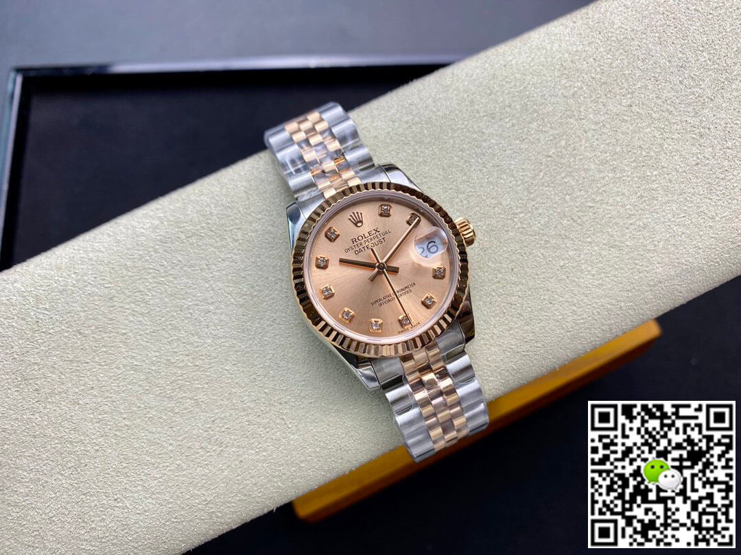 Rolex Datejust M278271-0024 31MM EW Factory Rose Gold