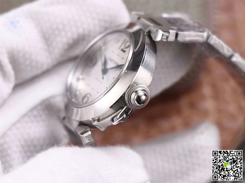 Cartier Pasha W31073M7 V9 Factory Silver Dial