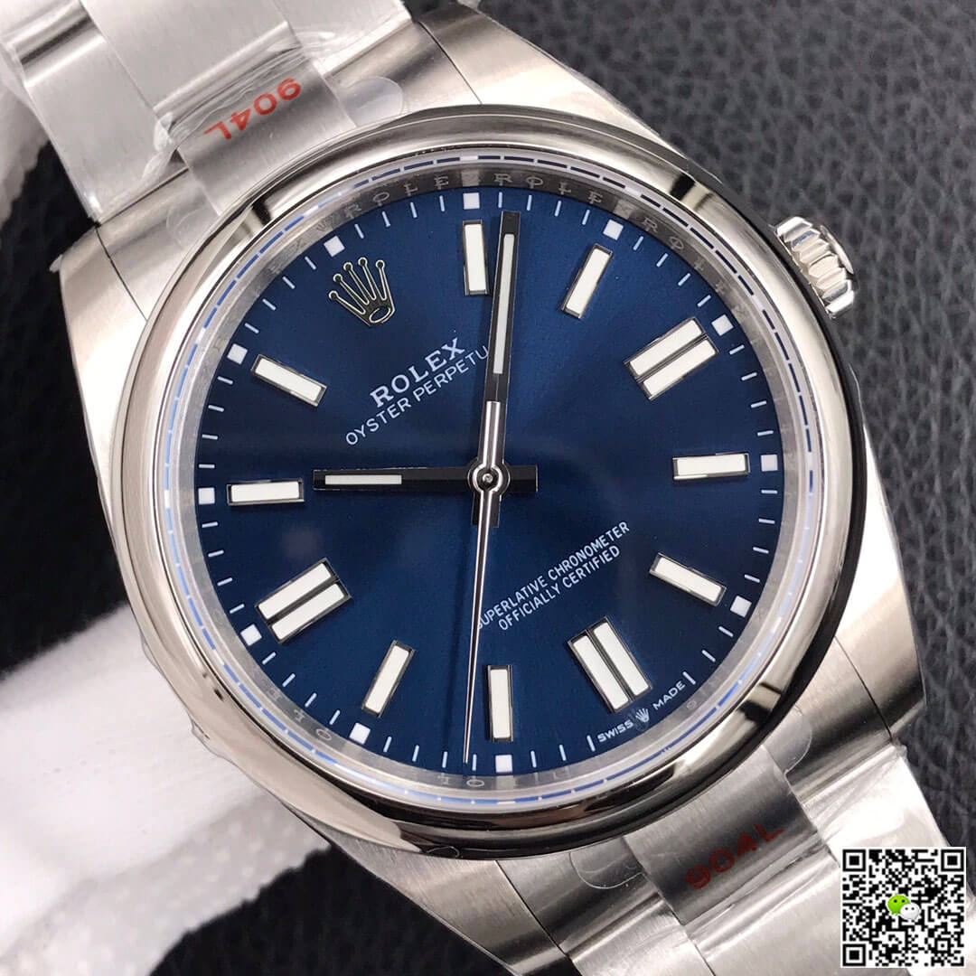 Rolex Oyster Perpetual M124300-0003 41MM EW Factory Blue Dial