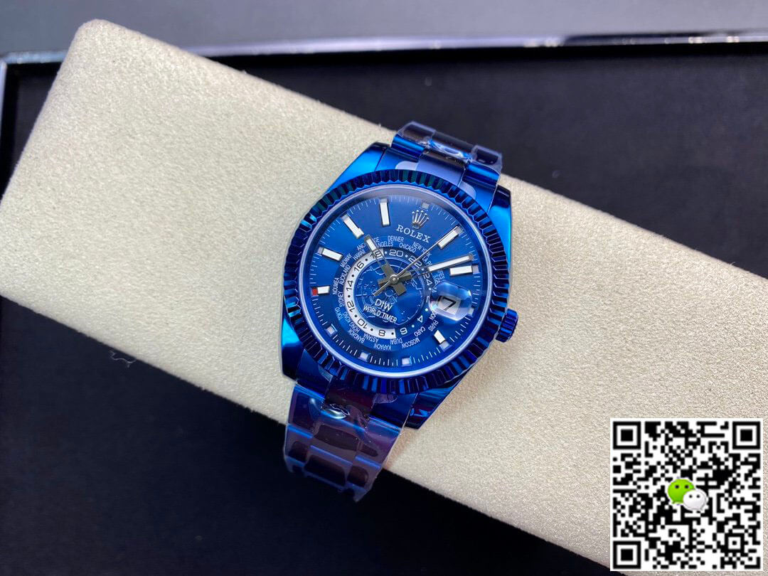 Rolex Sky Dweller 40MM WWF Factory DIW Blue Dial