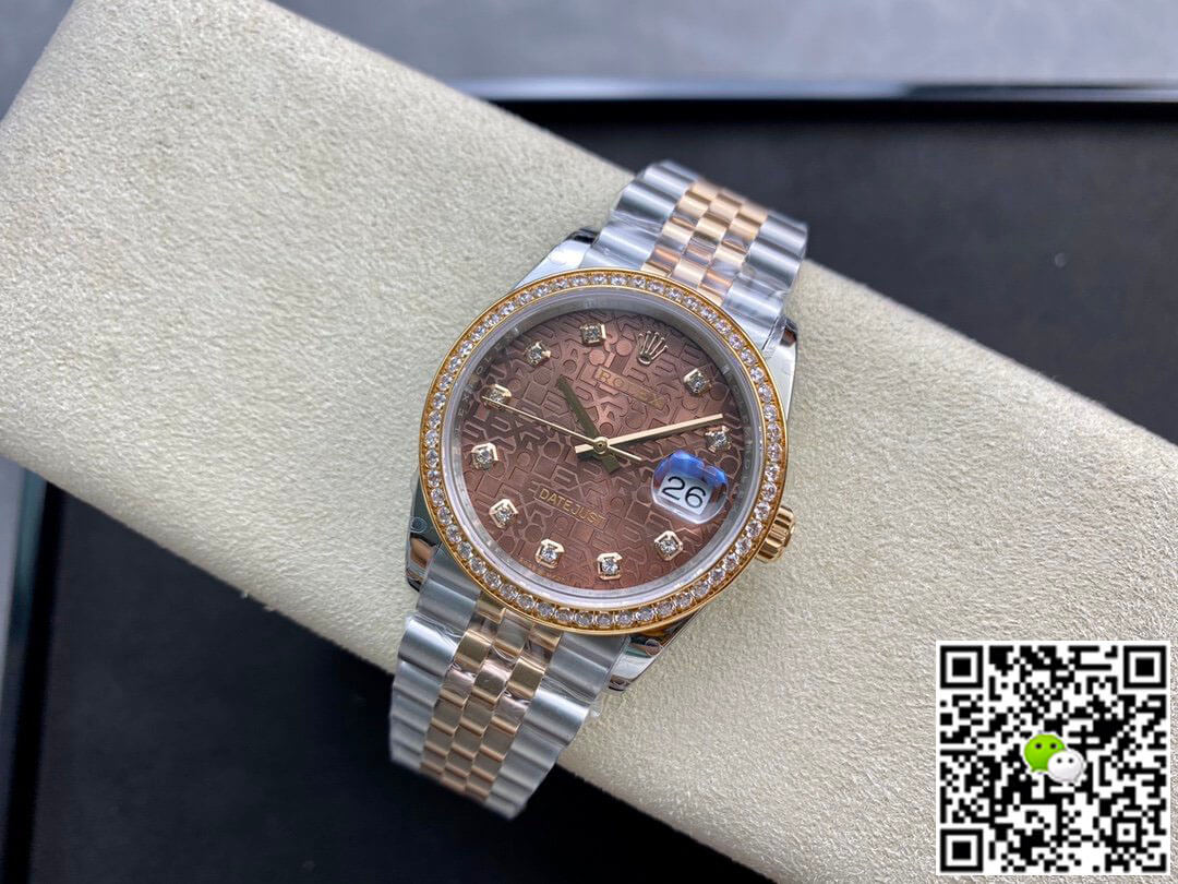Rolex Datejust M126281RBR-0013 BP Factory Rose Gold