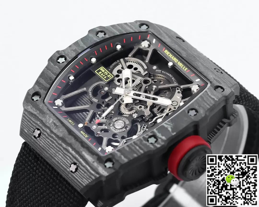 Richard Mille RM35-01 BBR Factory Black Carbon Fiber Case