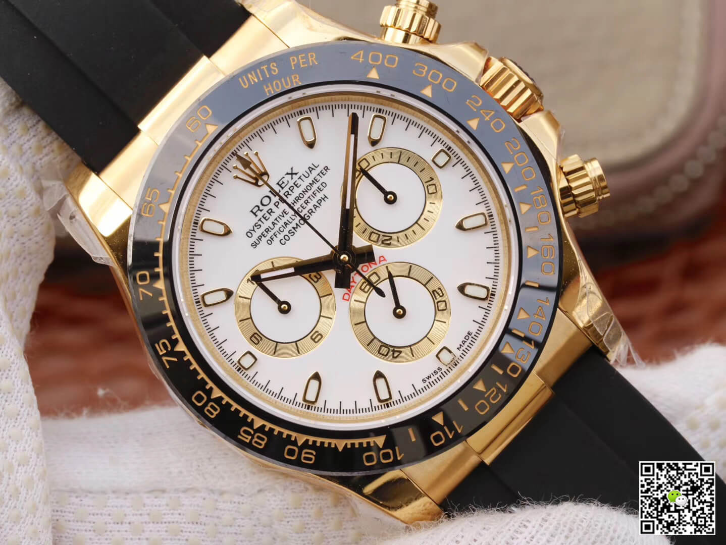 Rolex Daytona Cosmograph M116518ln-0041 JH Factory White Dial