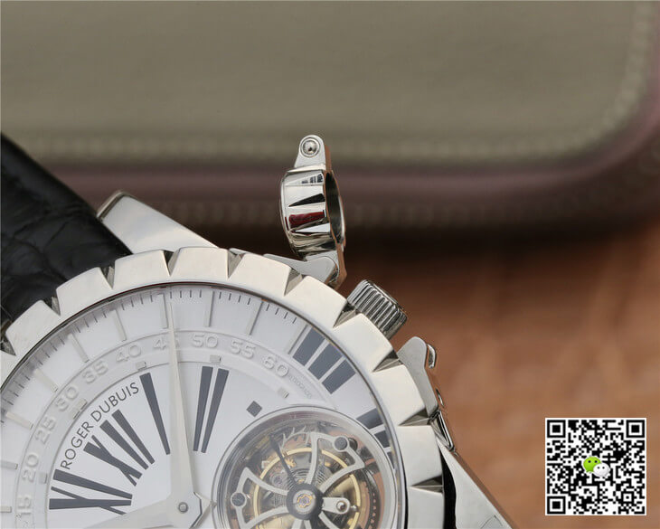 Roger Dubuis Excalibur RDDBEX0250 JB Factory Tourbillon White Dial