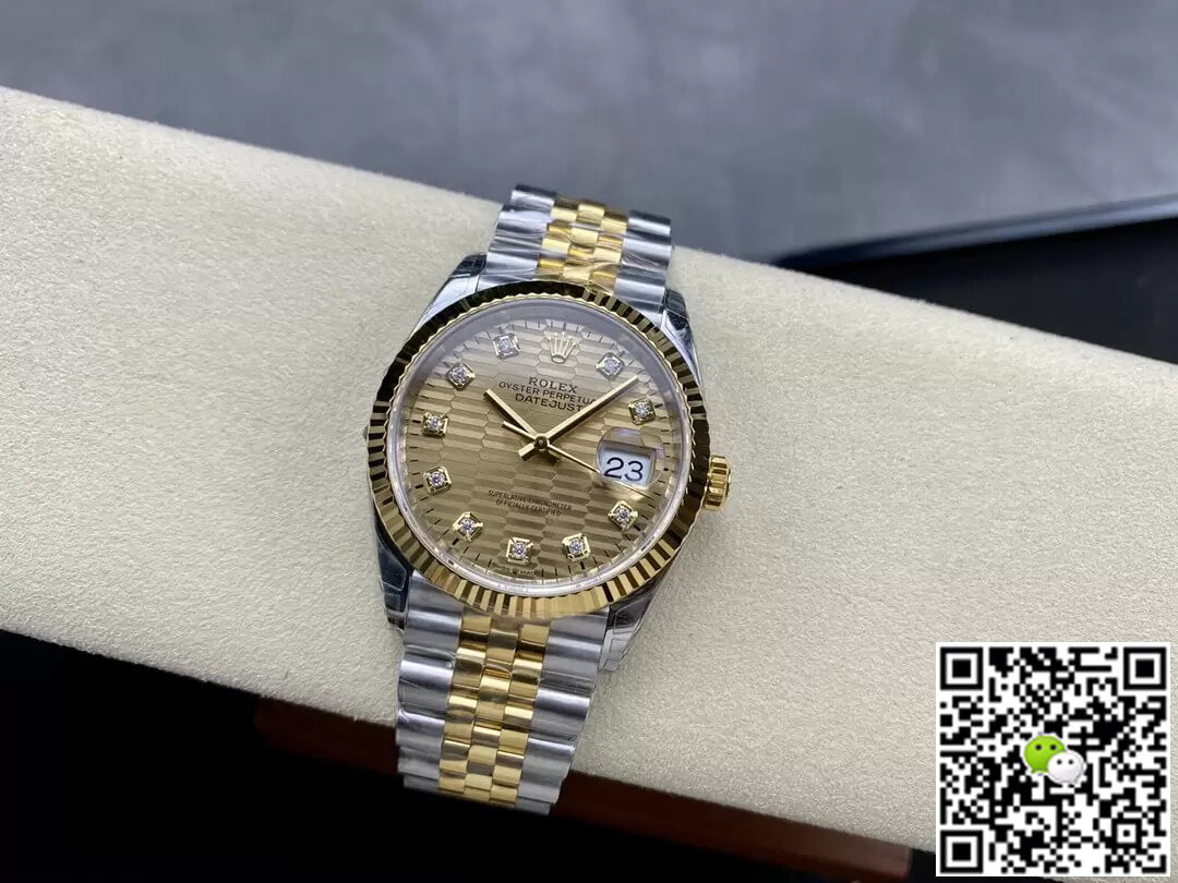 Rolex Datejust M126233-0045 36MM VS Factory Gold Dial