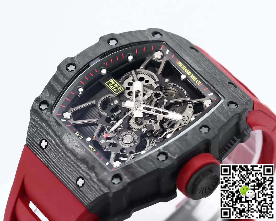Richard Mille RM35-01 BBR Factory Rubber Strap