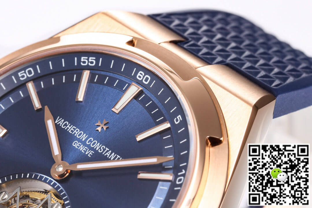 Vacheron Constantin Overseas Tourbillon 6000V/110R-B733 BBR Factory Blue Rubber Strap